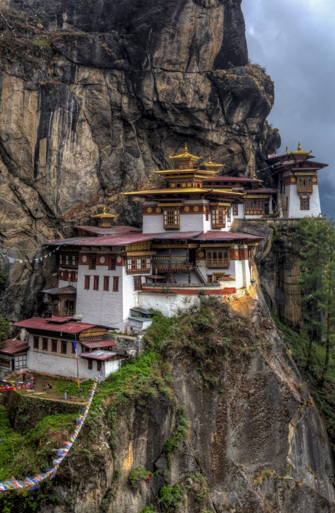 The setting for this monastery could not be any more dramatic. It's absolutely breathtaking - not just because the air is a bit thinner at altitude, but because it's built on a sheer cliff at 3,120m (10,240ft). The Tiger's Nest, as it's more popularly known, was built back in 1692. Many Buddhist temples and monasteries are located away from the population to enable peaceful meditation. After the challenging hike up, I was more than happy to rest and inhale the intoxicating scent of incense as I settled my thoughts. I'm by no means an incense expert, but I do miss the scents from the temples and monasteries I visited in Bhutan. I just wish I could get those same scents in some sort of oil diffuser so I don't have to deal with the smoke from the incense. Even just thinking about those scents, takes me back to a peaceful and quiet place unlike any other I had ever been to.