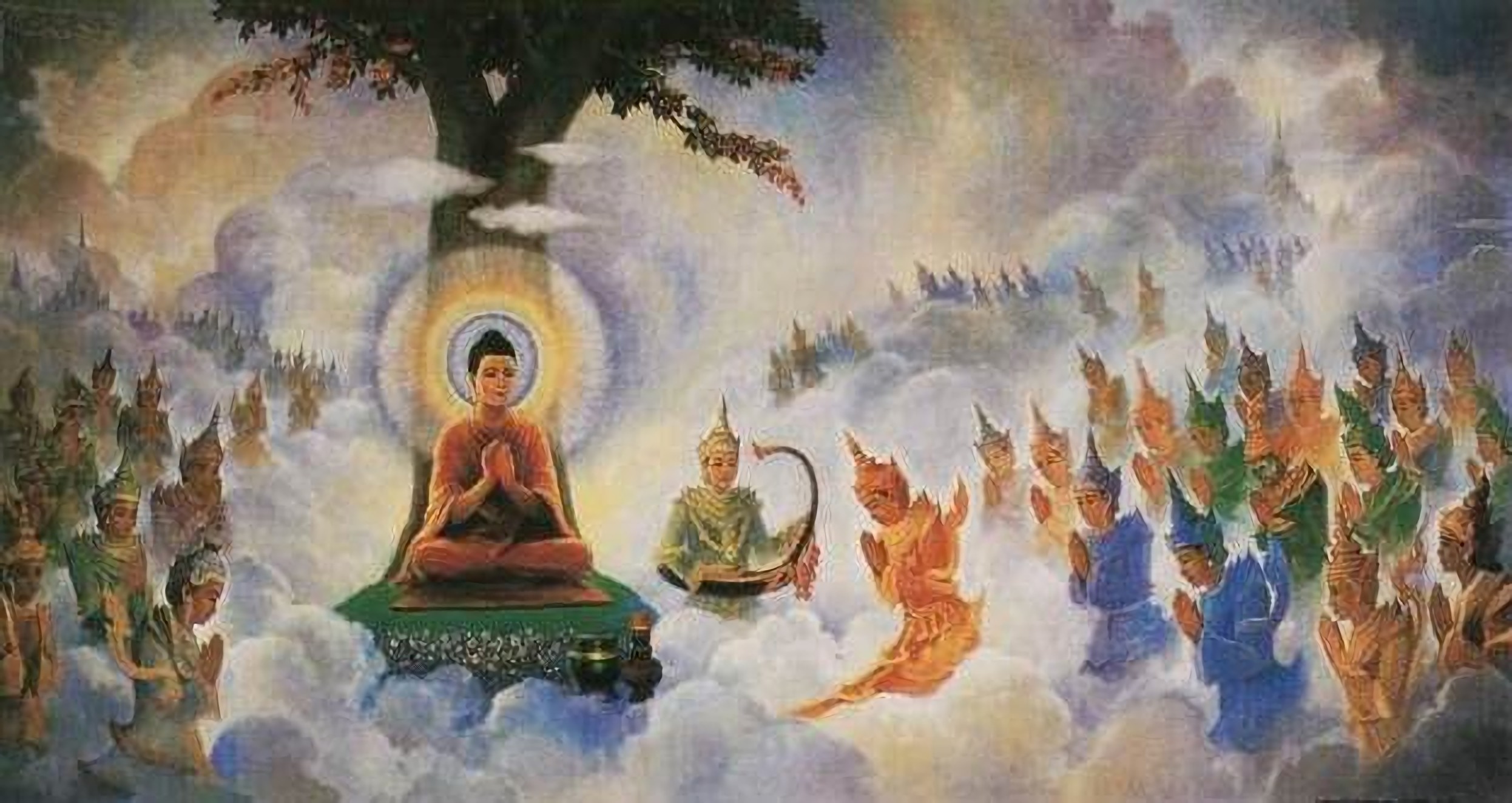 Phật thi triển thần thông (1)