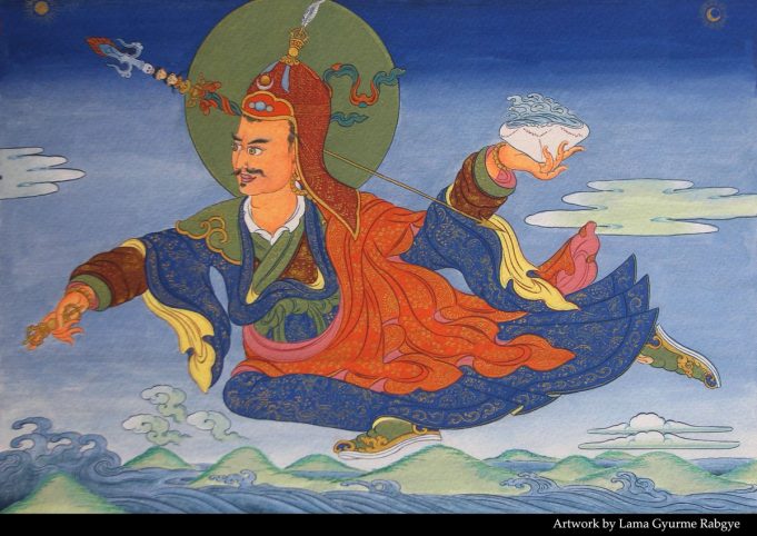 Guru Rinpoche fly