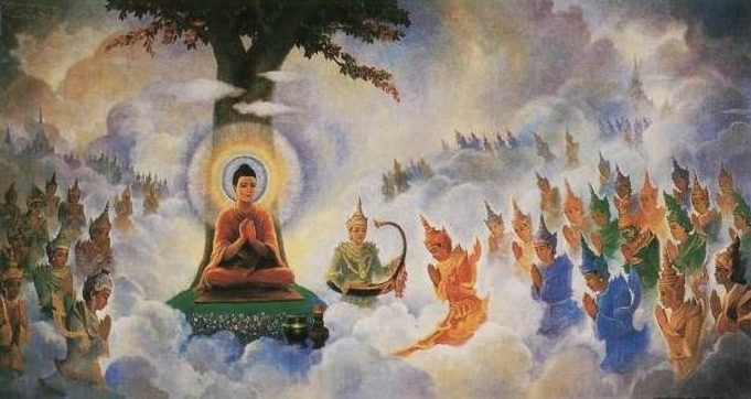 Phật thi triển thần thông (1)