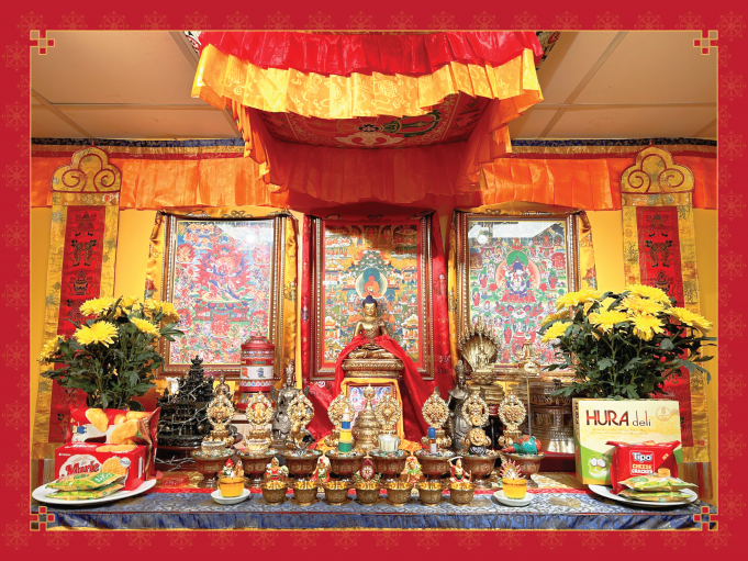 Bàn Thờ Quy Y Tam Bảo và Tam Căn Bản(3)